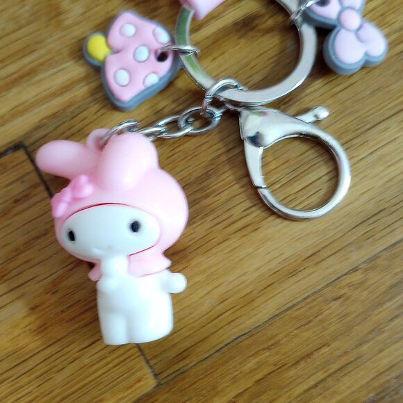 SANRIO MY MELDODY hello kitty keychain, brand new - Picture 3 of 3